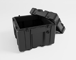 Gemstar stronghold case in black